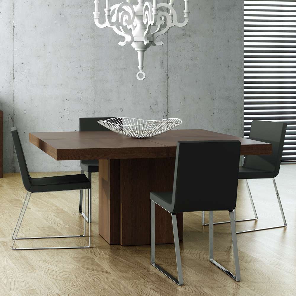 TEMAHOME - Dusk 51in Dining Table in Chocolate - 9500620904 veiw 3
