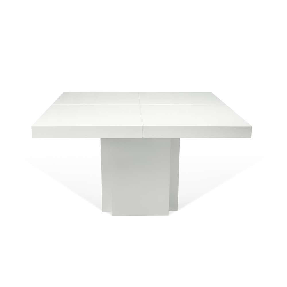 TEMAHOME - Dusk 51in Dining Table in High Gloss White - 9500612602 veiw 4