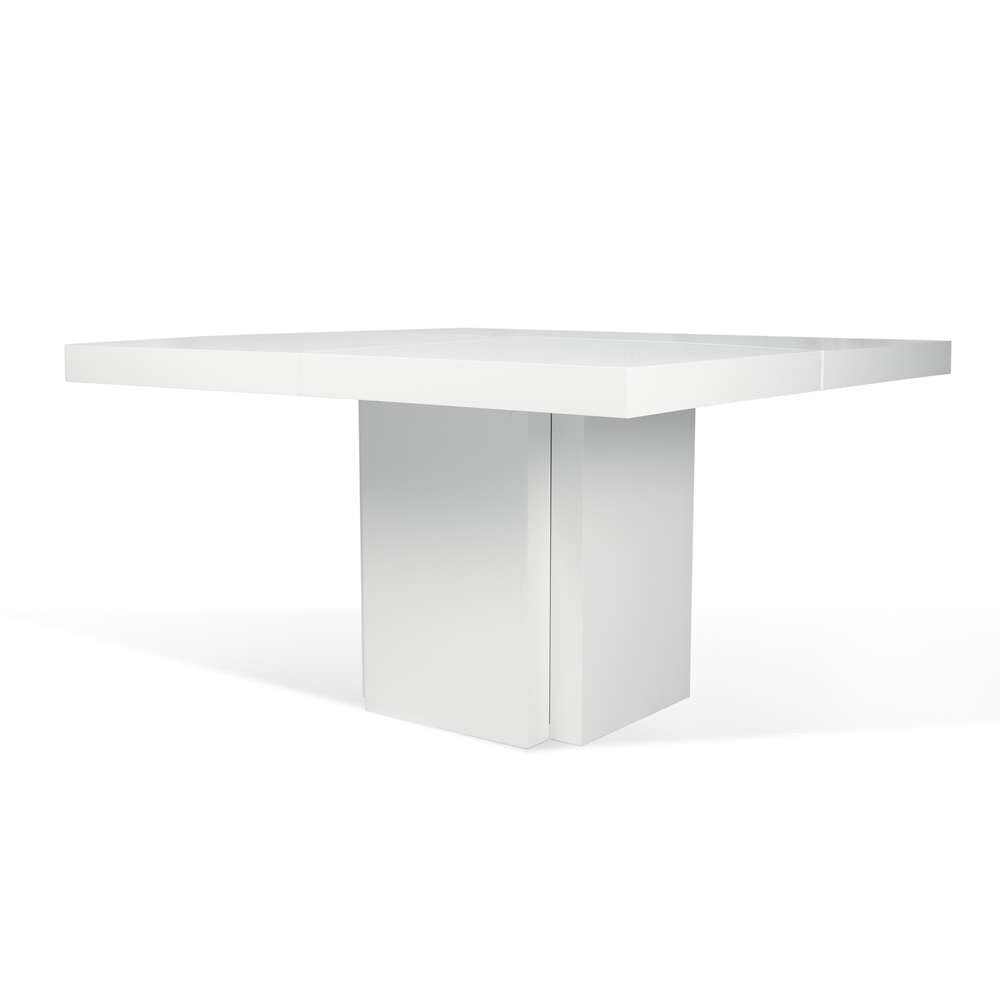TEMAHOME - Dusk 51in Dining Table in High Gloss White - 9500612602 veiw 5