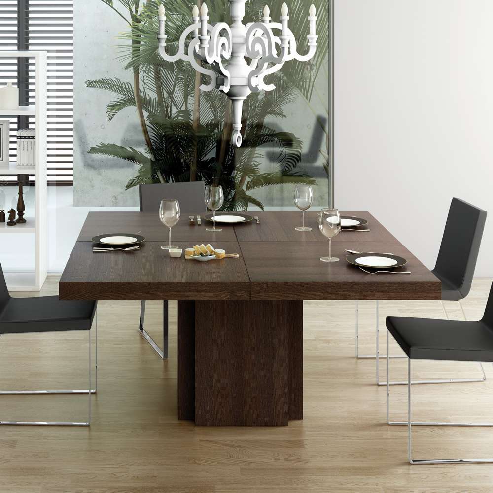 TEMAHOME - Dusk 59in Dining Table in Chocolate - 9500620928 veiw 4