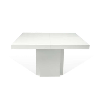TEMAHOME - Dusk 59in Dining Table in High Gloss White - 9500612619 veiw 4