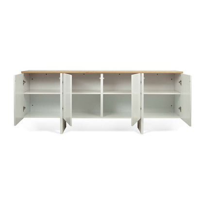 TEMAHOME - Edge Sideboard in Pure White / Oak - 9500621697 veiw 2