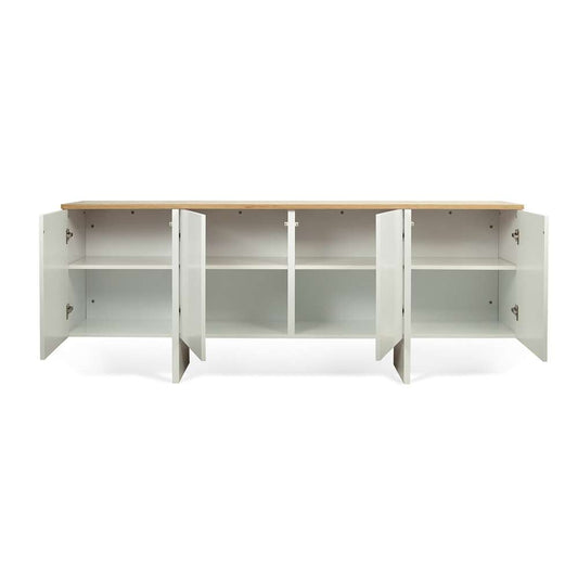 TEMAHOME - Edge Sideboard in Pure White / Oak - 9500621697 veiw 2