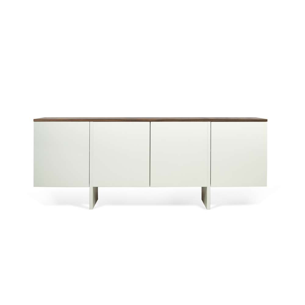 TEMAHOME - Edge Sideboard in Pure White / Walnut - 9500621680 veiw 1