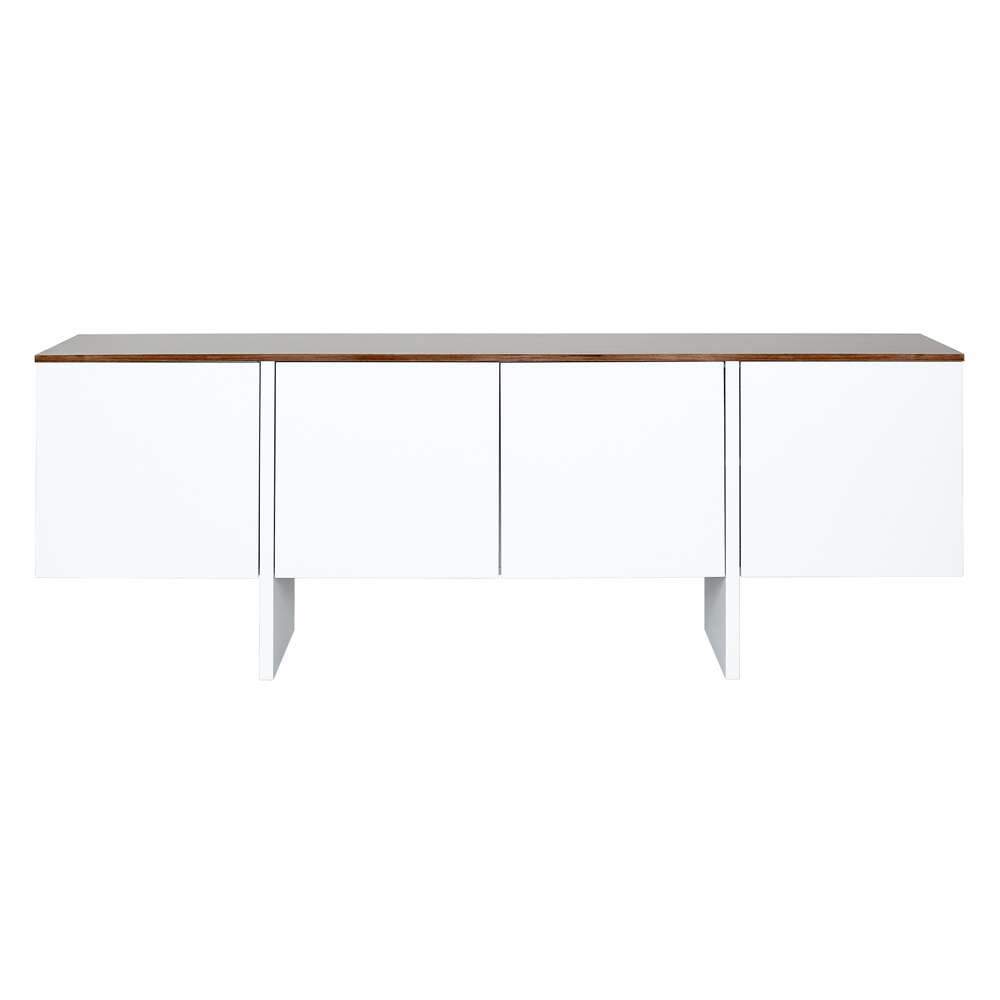 TEMAHOME - Edge Sideboard in Pure White / Walnut - 9500621680 veiw 2