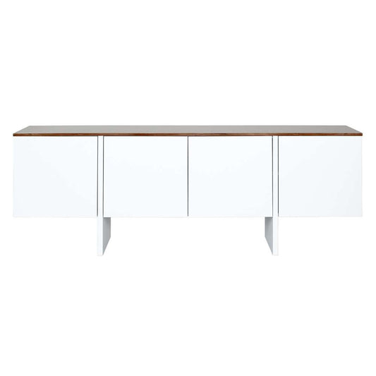 TEMAHOME - Edge Sideboard in Pure White / Walnut - 9500621680 veiw 2