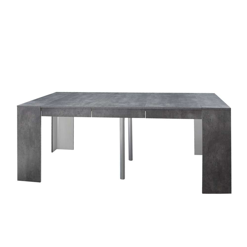 TEMAHOME - Elastic Expandable Console Table in Concrete Look - E2070A9800X00 veiw 1