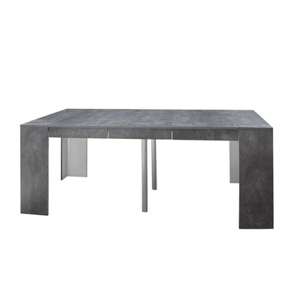 TEMAHOME - Elastic Expandable Console Table in Concrete Look - E2070A9800X00 veiw 1
