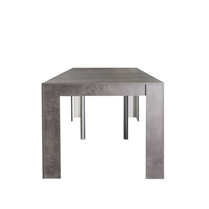 TEMAHOME - Elastic Expandable Console Table in Concrete Look - E2070A9800X00 veiw 3