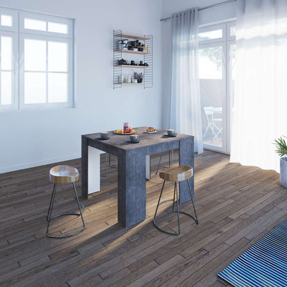 TEMAHOME - Elastic Expandable Console Table in Concrete Look - E2070A9800X00 veiw 8