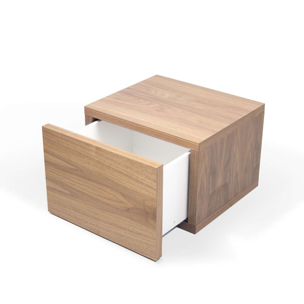 TEMAHOME - Float Night Stand with 1 Drawer in Walnut - 9003759543 veiw 3