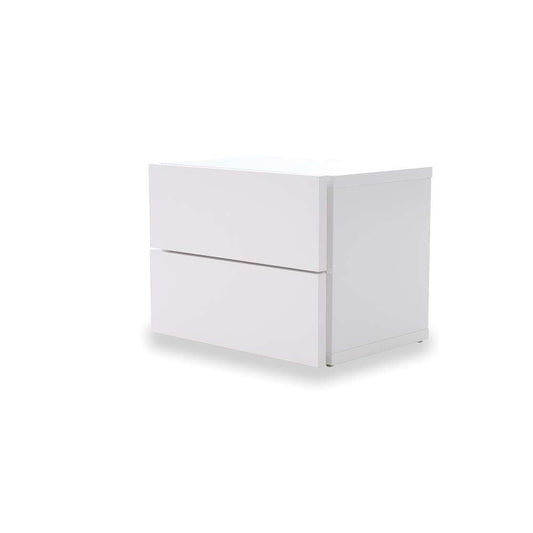 TEMAHOME - Float Night Stand with 2 Drawers in Pure White - 9300758768 veiw 1