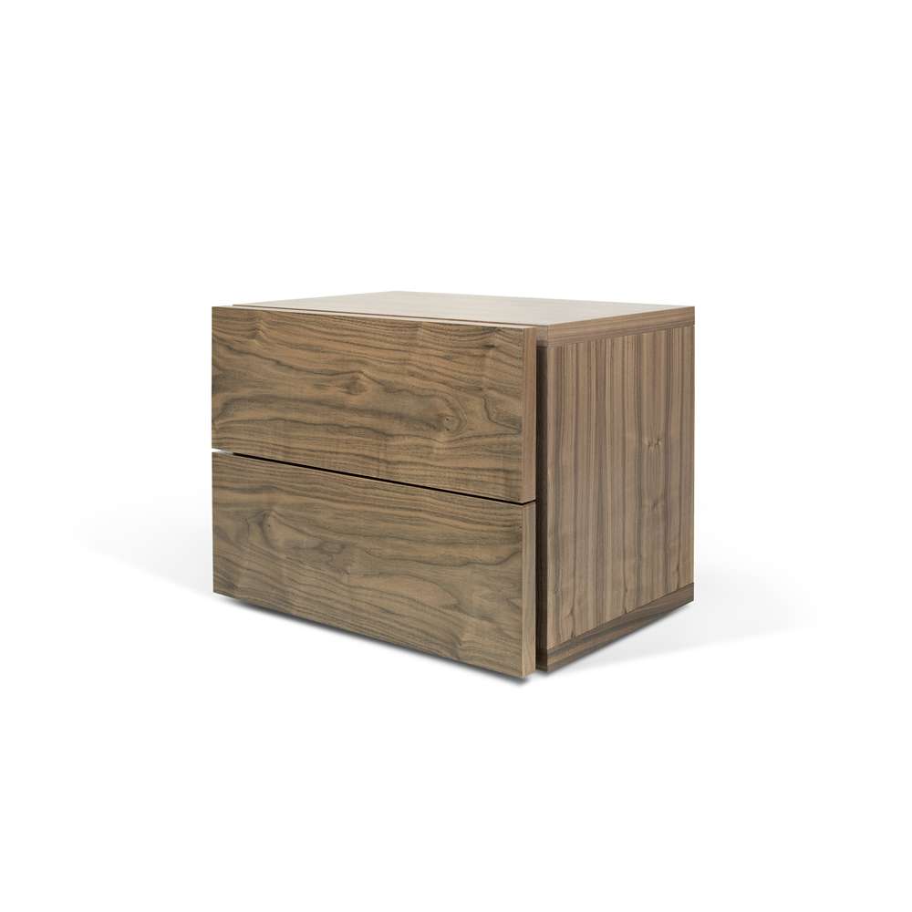 TEMAHOME - Float Night Stand with 2 Drawers in Walnut - 9303758065 veiw 3