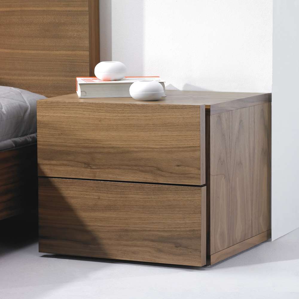 TEMAHOME - Float Night Stand with 2 Drawers in Walnut - 9303758065 veiw 4