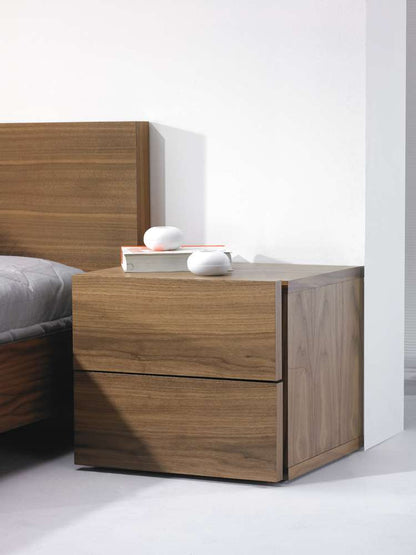 TEMAHOME - Float Night Stand with 2 Drawers in Walnut - 9303758065 veiw 5