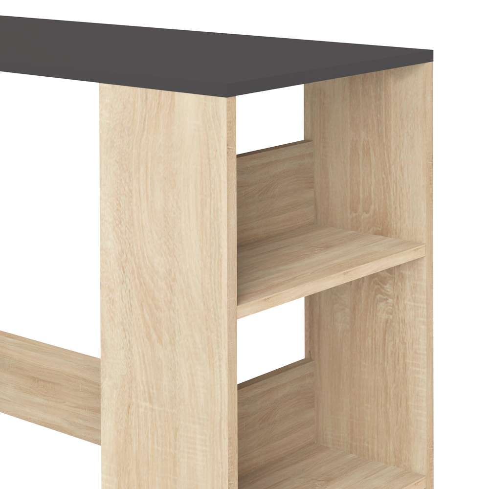 TEMAHOME - Gavarnie Bar Table in Oak Color / Black - E8088A3476X00 veiw 5