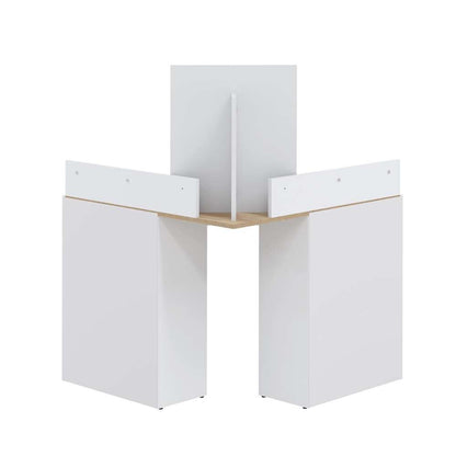 TEMAHOME - Gloss Vanity Unit in White / Natural Oak Color - X2076X2134A42 veiw 8