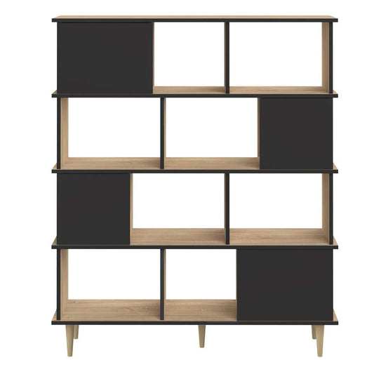 TEMAHOME - Iconic Bookshelf in Natural Oak Color / Black - X7770X8676A00 veiw 1
