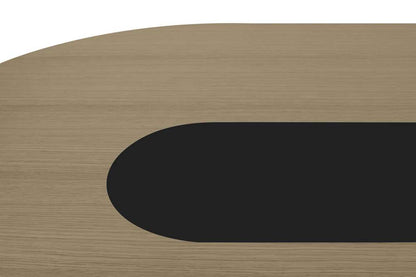TEMAHOME - Lago Wood Dining table in Light Oak and Pure Balck - 9003614415 veiw 3