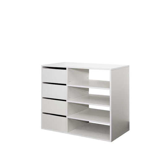 TEMAHOME - Liverpool Shoe Storage Cabinet in White - E4085A2121A00 veiw 2