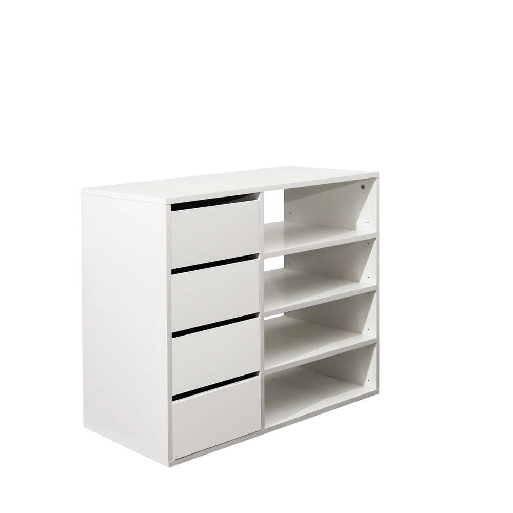 TEMAHOME - Liverpool Shoe Storage Cabinet in White - E4085A2121A00 veiw 3