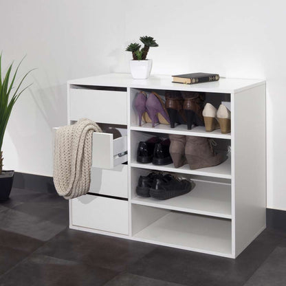 TEMAHOME - Liverpool Shoe Storage Cabinet in White - E4085A2121A00 veiw 6