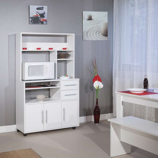 TEMAHOME - Marius High Kitchen Trolley in White - X8036X2121A80 veiw 2