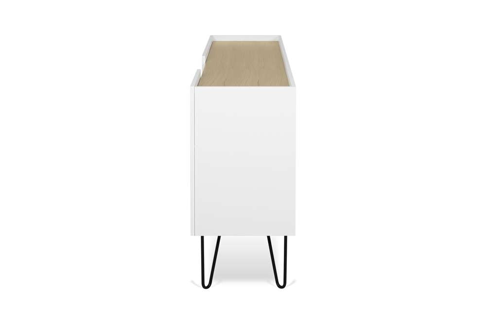 TEMAHOME - Nina Sideboard in Light Oak / Pure White / Black - 9500404160 veiw 5