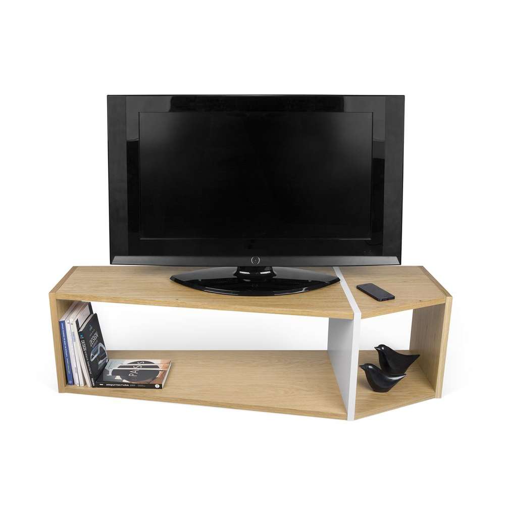 TEMAHOME - One Module Bookcase in Oak / Pure White - 9500320033 veiw 3