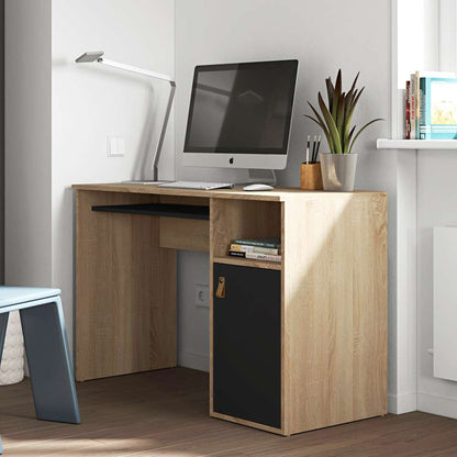 TEMAHOME - Oxford Desk in Black / Oak Color - E1202A0776A42 veiw 6