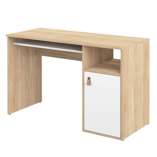 TEMAHOME - Oxford Desk in White / Oak Color - E1202A0321A42 veiw 2