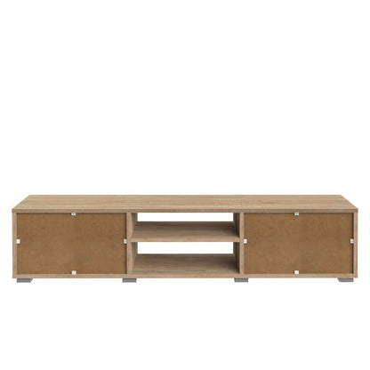 TEMAHOME - Podium 140 TV Stand with doors in White / Oak Color - E3153A3421A00 veiw 5