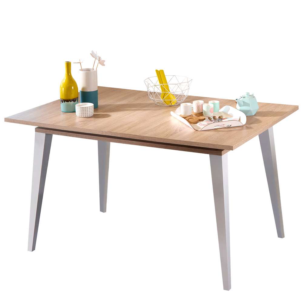 TEMAHOME - Prism Extendable Dining Table in Natural Oak Color - E2290A0300X00 veiw 4
