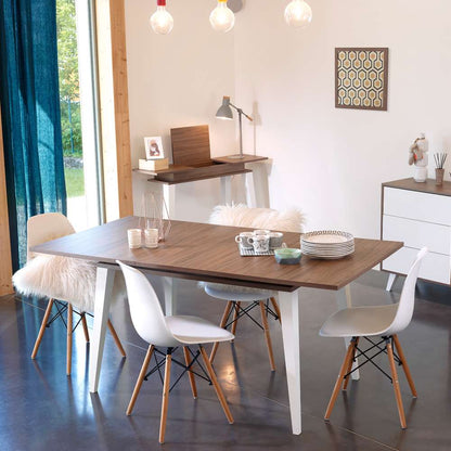 TEMAHOME - Prism Extendable Dining Table in Walnut - E2290A0800X00 veiw 6