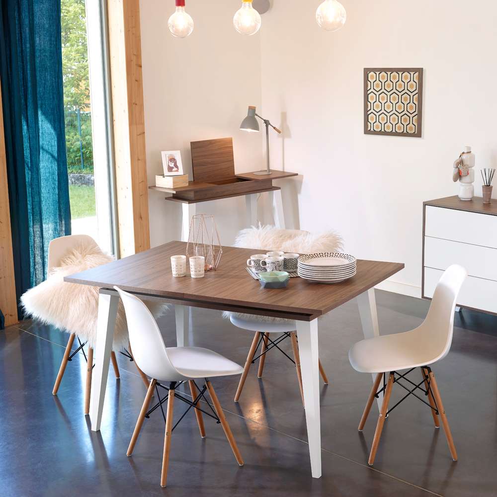 TEMAHOME - Prism Extendable Dining Table in Walnut - E2290A0800X00 veiw 7