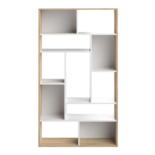 TEMAHOME - Seoul Bookshelf in White / Oak Color - X7030X0321X00 veiw 1