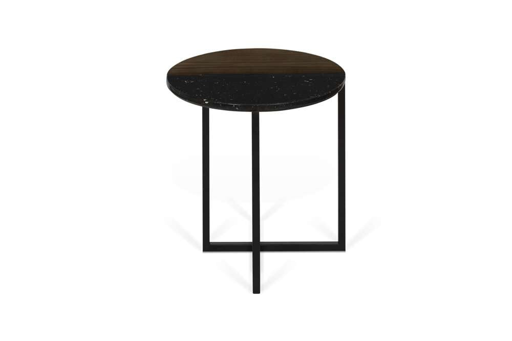 TEMAHOME - Sonata Side Table in Black Marble / Walnut - 9003629211 veiw 3