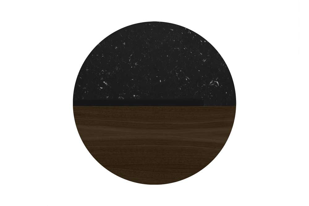 TEMAHOME - Sonata Side Table in Black Marble / Walnut - 9003629211 veiw 4