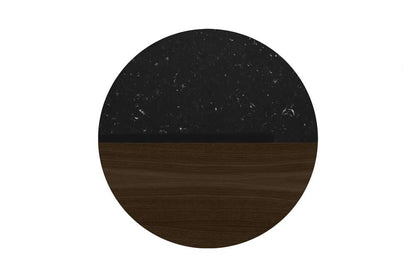 TEMAHOME - Sonata Side Table in Black Marble / Walnut - 9003629211 veiw 4