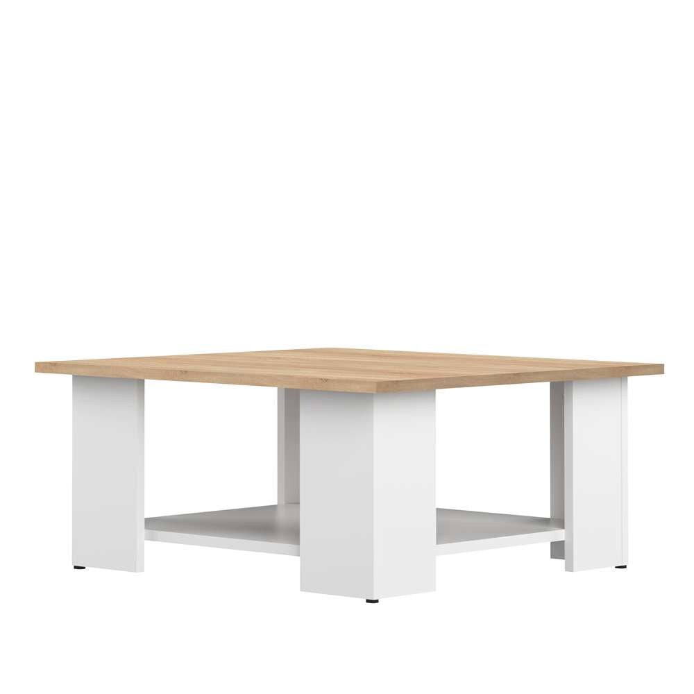 TEMAHOME - Square 67 Coffee Table in White / Oak Color - E2084A2134X00 veiw 1