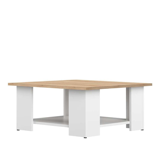 TEMAHOME - Square 67 Coffee Table in White / Oak Color - E2084A2134X00 veiw 1