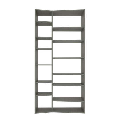 TEMAHOME - Valsa Bookcase in Matte Grey - 9500316395 veiw 4