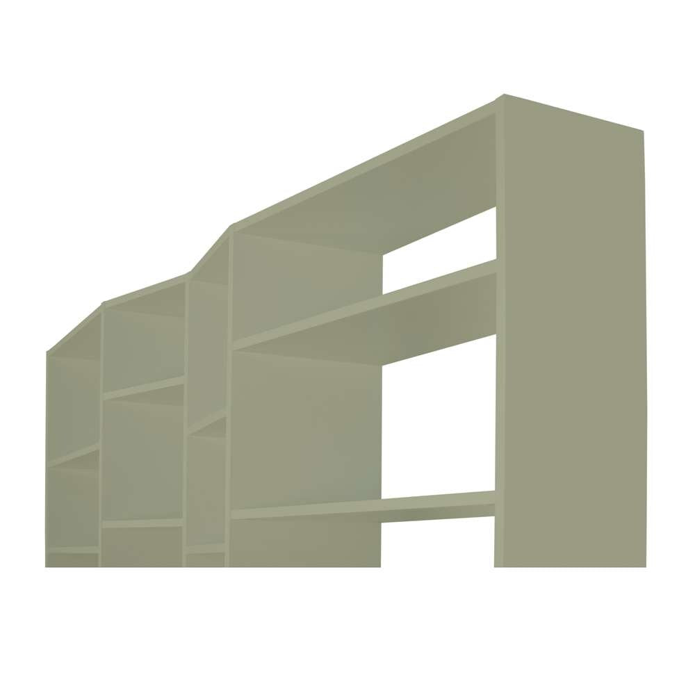 TEMAHOME - Valsa Bookcase in Matte Grey - 9500316494 veiw 3