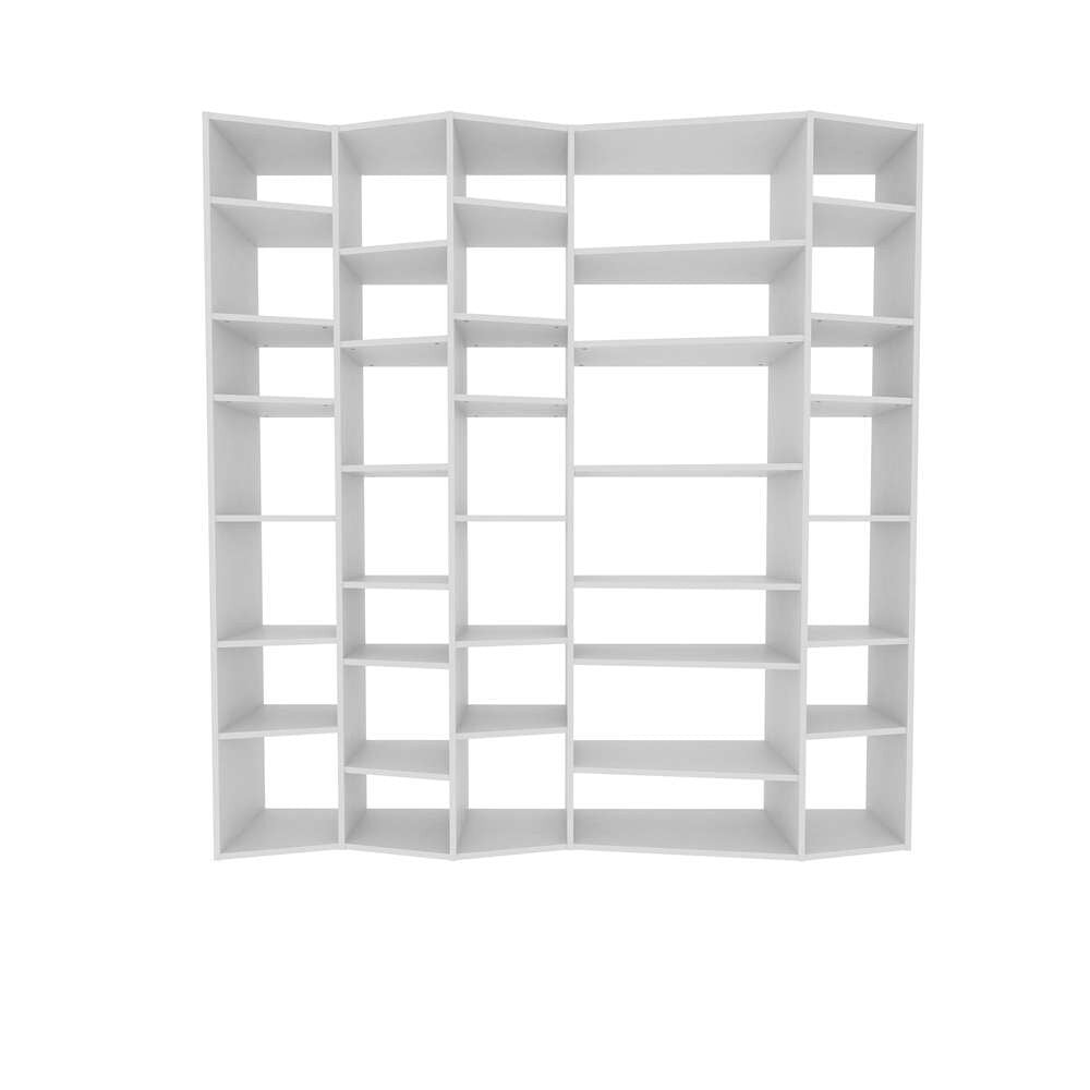 TEMAHOME - Valsa Bookcase in Pure White - 9500316609 veiw 3