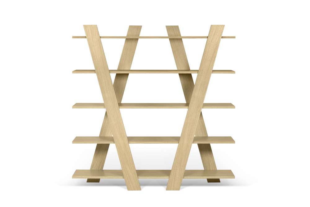 TEMAHOME - Wind Shelving Unit in Oak - 9500321603 veiw 1