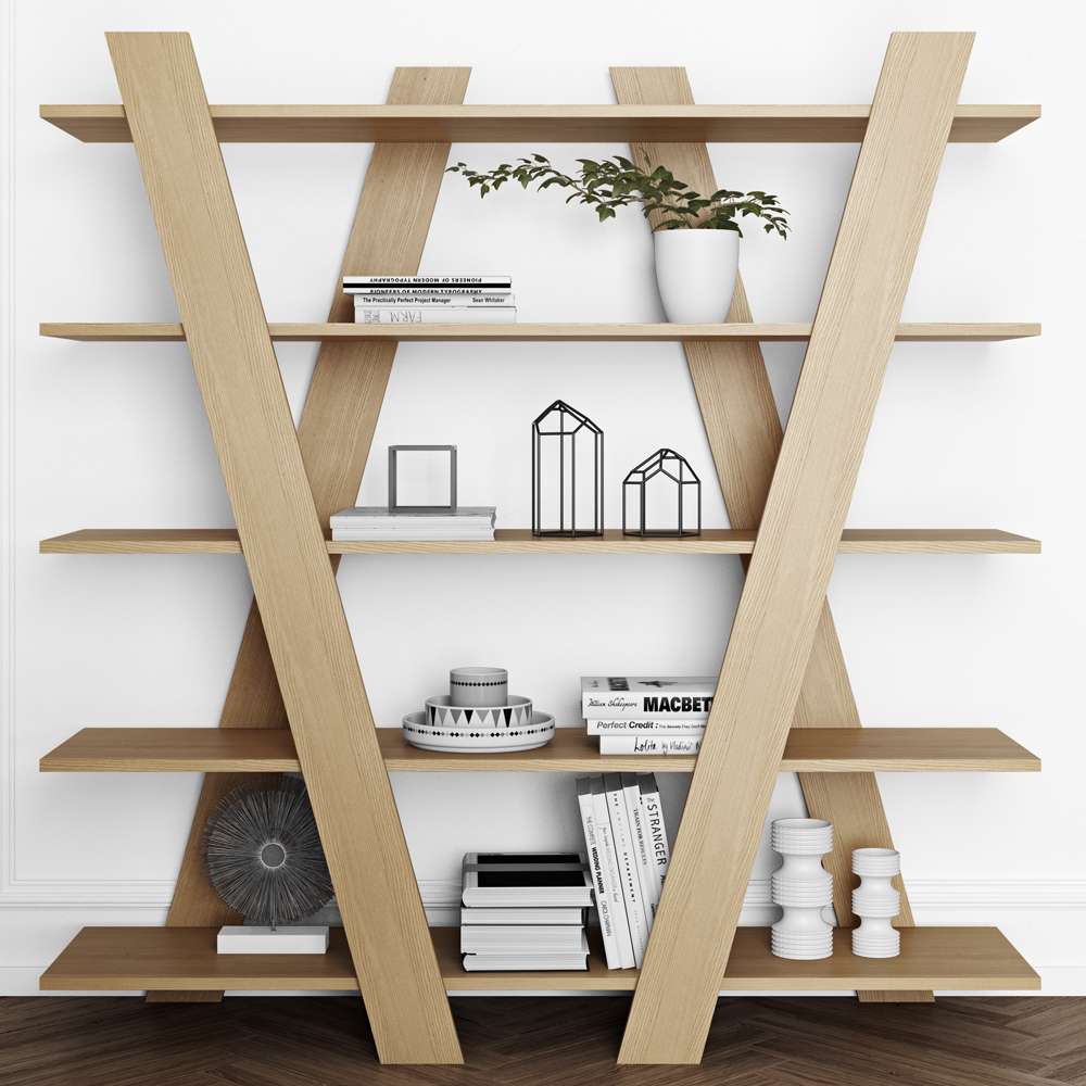 TEMAHOME - Wind Shelving Unit in Oak - 9500321603 veiw 6
