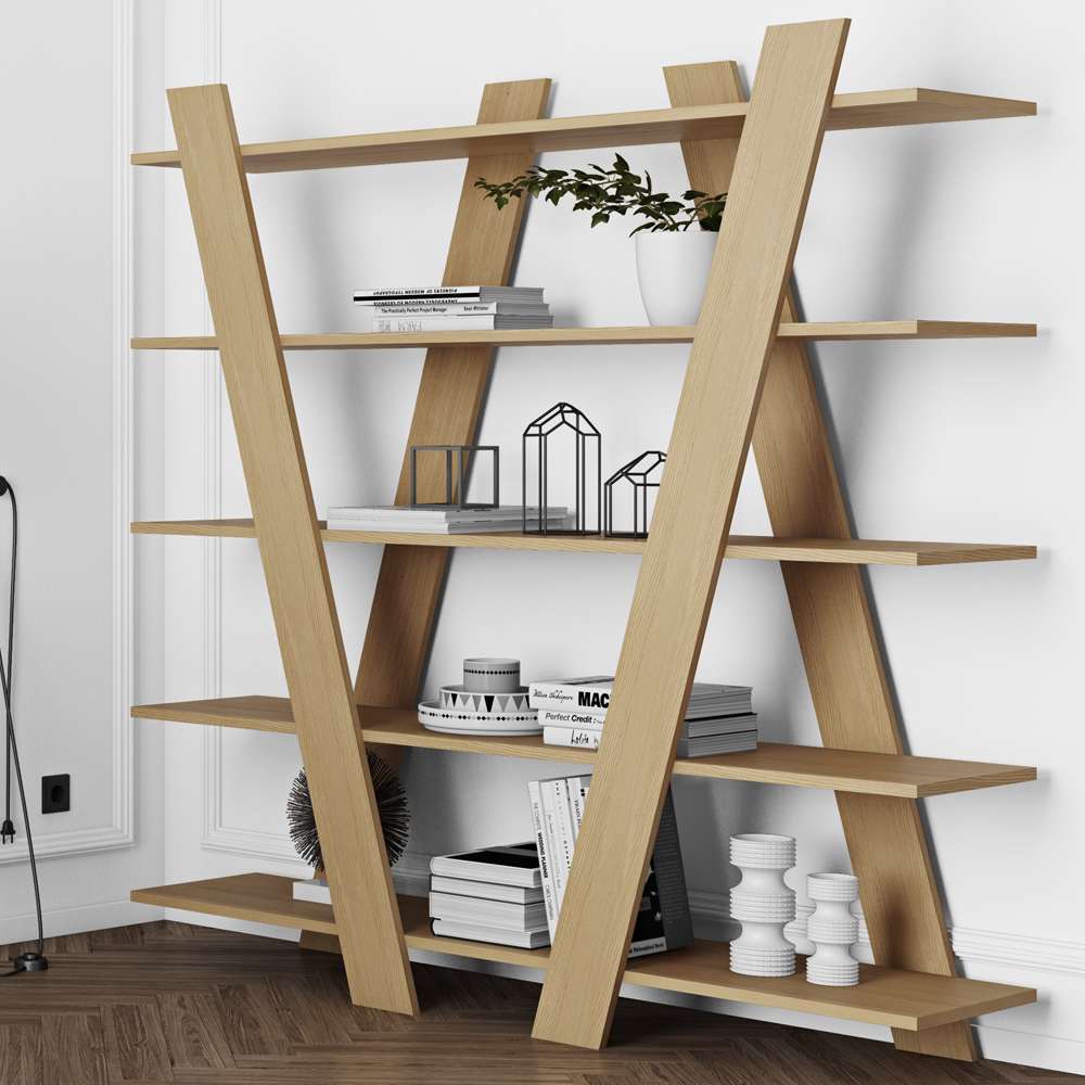 TEMAHOME - Wind Shelving Unit in Oak - 9500321603 veiw 7
