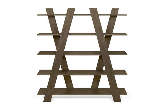 TEMAHOME - Wind Shelving Unit in Walnut - 9500322457 veiw 1