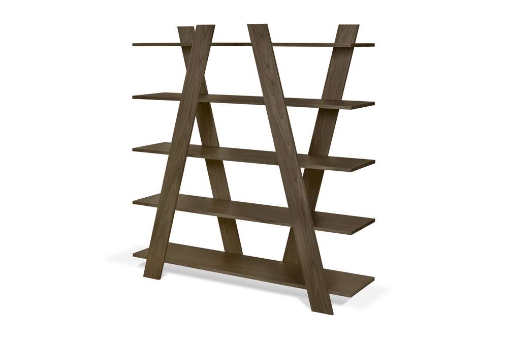 TEMAHOME - Wind Shelving Unit in Walnut - 9500322457 veiw 2