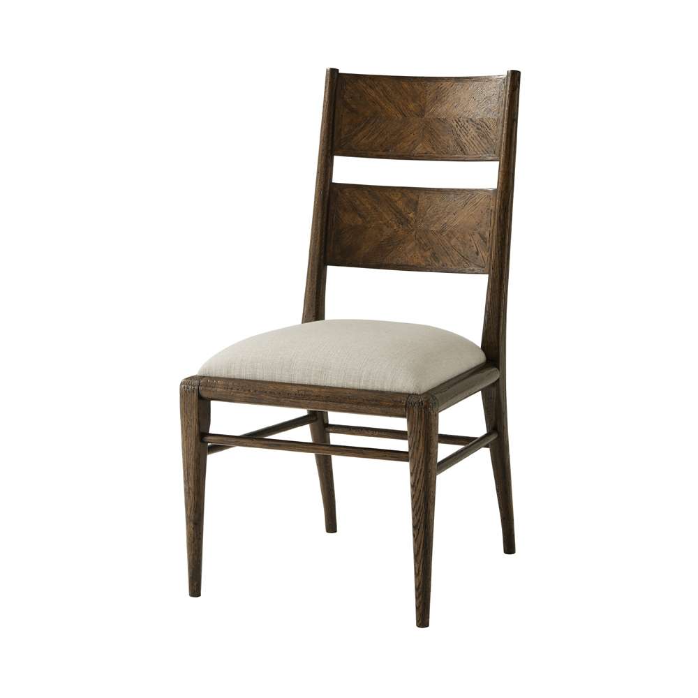 Theodore Alexander - Nova Dining Side Chair in Dusk Finish (Set of 2) - TAS40023-1BUT veiw 1